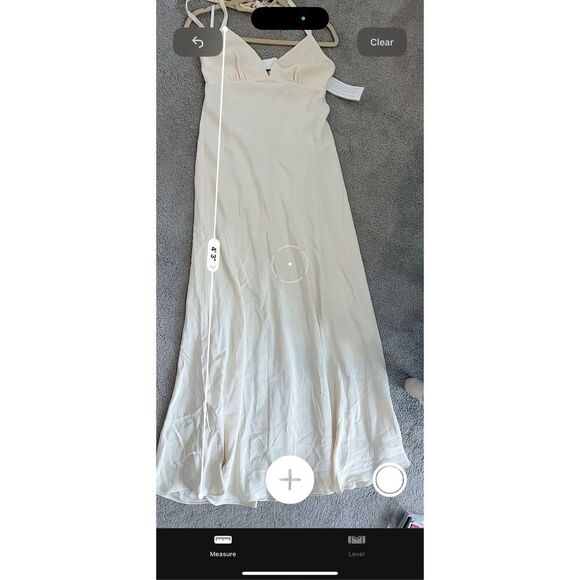 NWT J Crew Special collections ivory silk halter dress, Sz 4, $299 - Picture 7 of 7